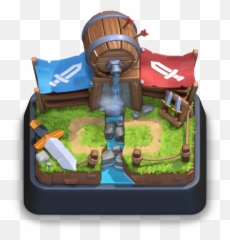 Clash Royale Cannon Transparent U0026 Png Clipart Free Download - Clash Royale Barbarian Bowl,Barbarian Png