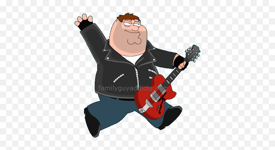 Rockstar Family Guy - Family Guy Addicts Peter Png,Family Guy Png