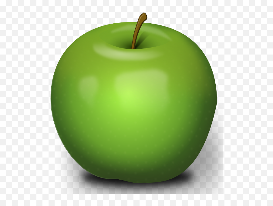Green Apple Clip Art - Green Clip Art Apple Png,Cartoon Apple Png