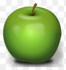 Green Apple Clip Art - Green Clip Art Apple Png,Cartoon Apple Png