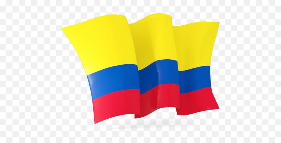 Colombia - Flag Of Colombia Waving Png,Colombia Flag Png