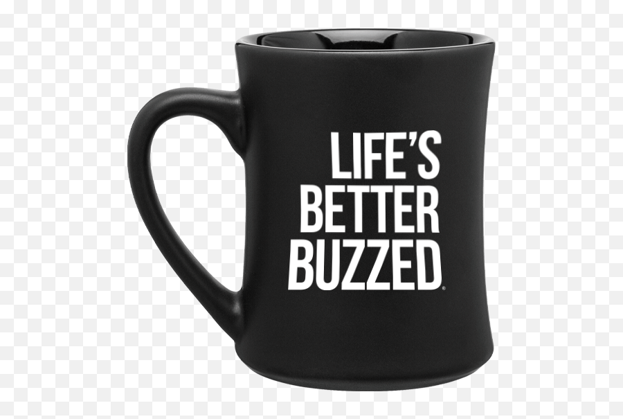 Better Buzz Logo Cafe Mug - Pizza Grill Png,Coffee Cup Logo