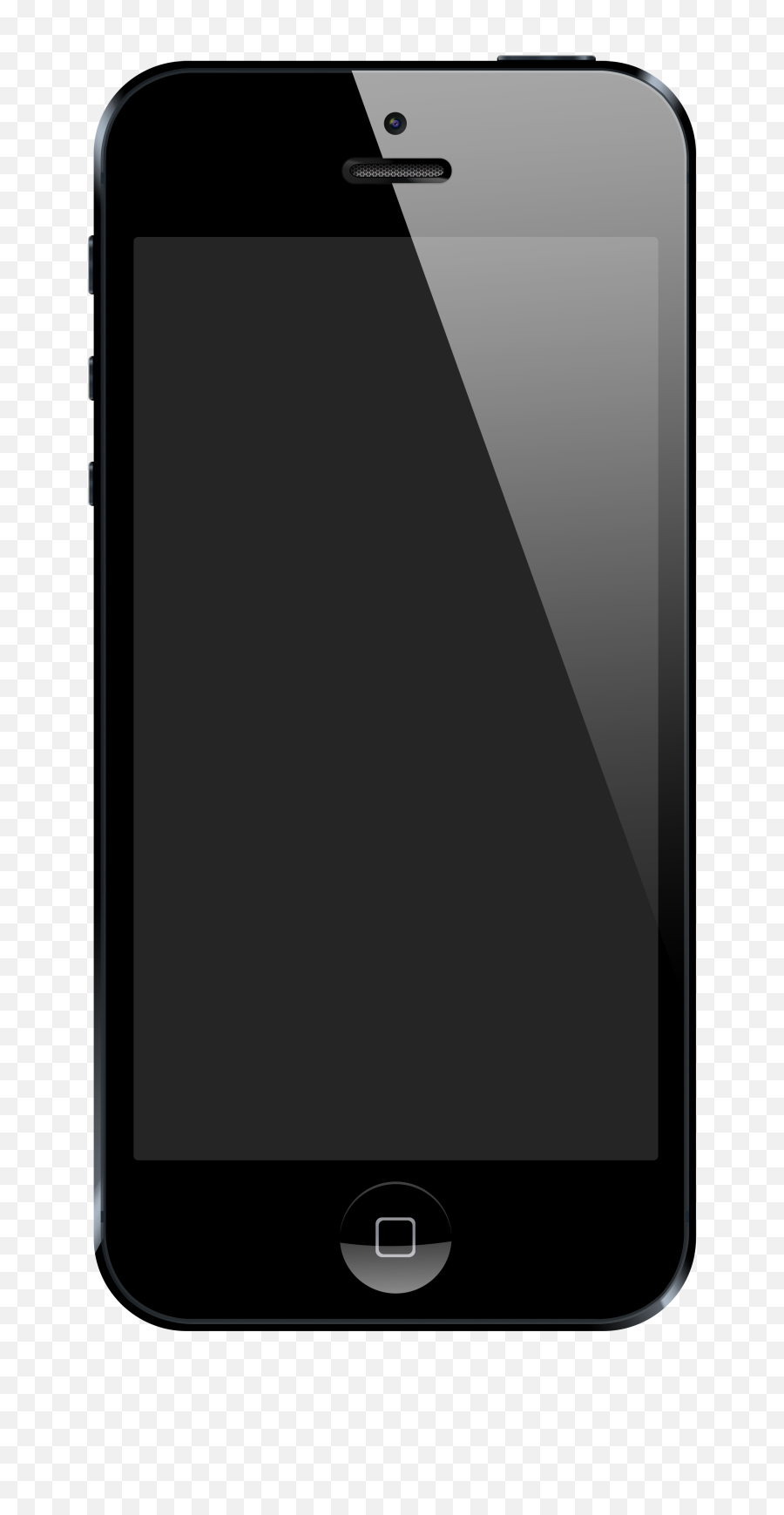 Iphone Clipart Ipad Frame Transparent - Phones With A Black Screen Png,Ipad Frame Png