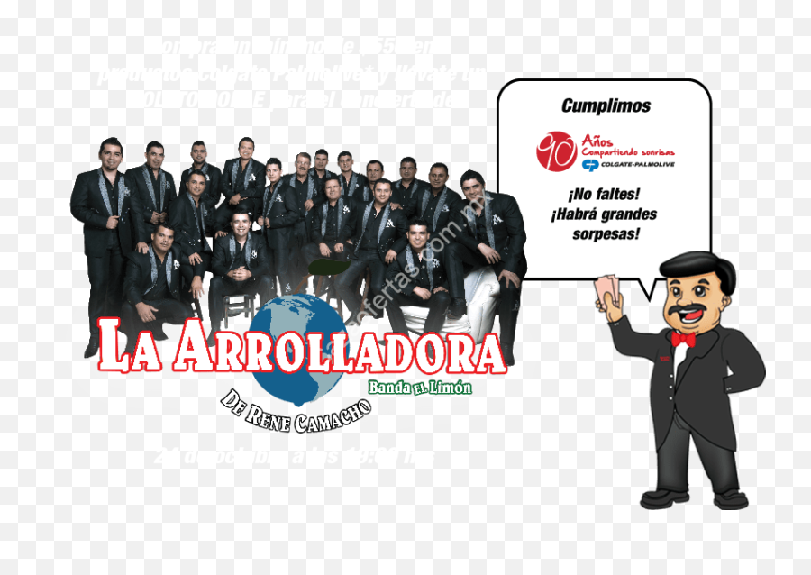 Promoción Colgate - La Arrolladora Png,Colgate Palmolive Logotipo