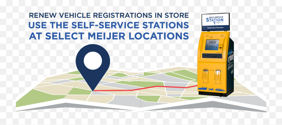 Meijer Michigan Self - Service Station Vertical Png,Meijer Logo Png
