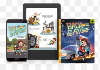 Back To The Future - Books png