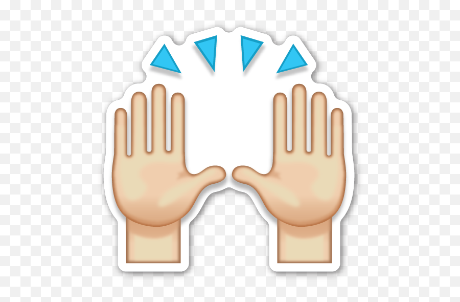 Prayer Hands Emoji Transparent Png - Raising Hands Emoji Png,Praying Hands Emoji Png