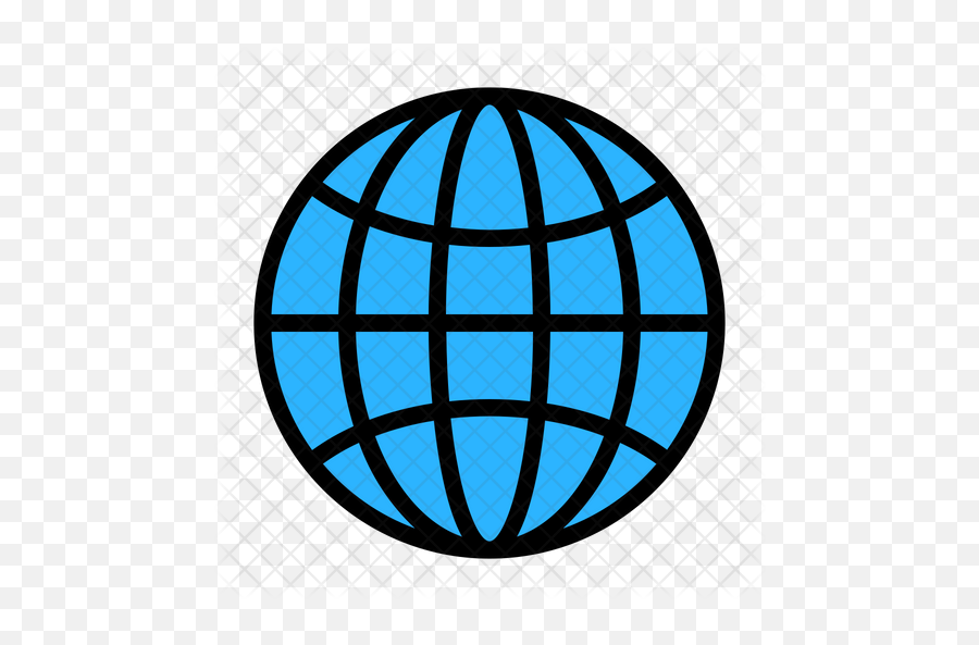 Globe Grid Icon - Internet Banking Online Banking Icon Png,Globe Grid Png