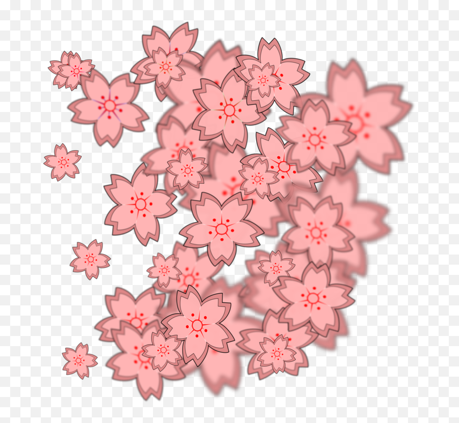 Pinkplantflower Png Clipart - Royalty Free Svg Png Clipart Cherry Blossom Flowers,Sakura Flower Png