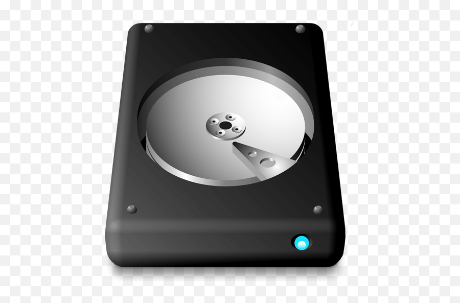 Black Hdd Icon 1024x1024px Png - Black Hdd Icon Mac,Hard Drive Icon