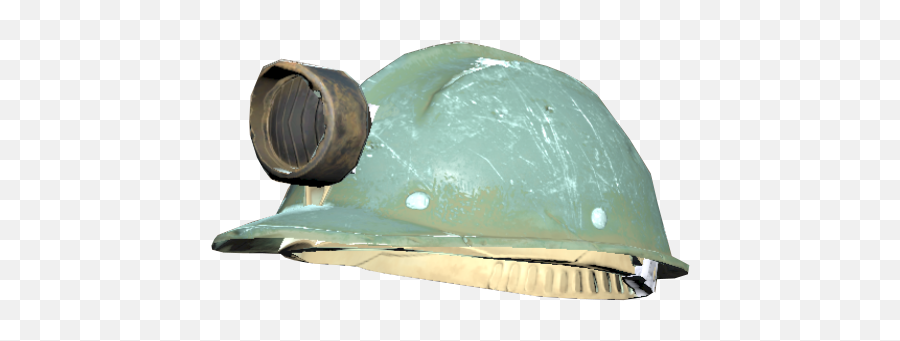 Mining Helmet Fallout 76 Wiki Fandom - Fallout 76 Mining Helmet Png,Pink And Black Icon Helmet