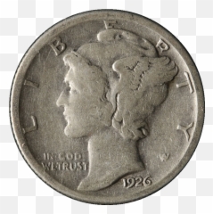 Download Dime Png Image With No - 1000 Reis D Maria Ii 1842,Dime Png