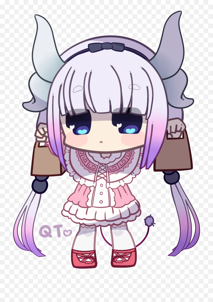 Lets Draw Cute - Cartoon Png,Kanna Kamui Png