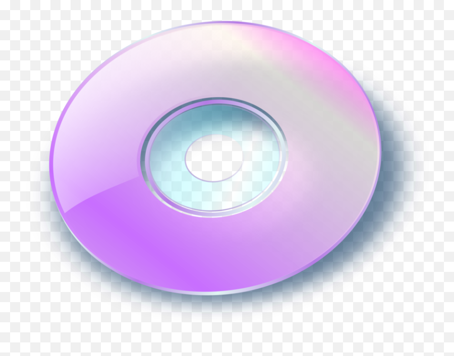 Purple Data Storage Device Violet Png - Clip Art,Blu Ray Disc Icon