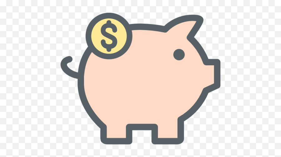 Money Icon - Animal Figure Png,Free Pig Icon