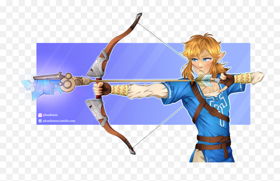 Download Hd Link From Breath Of The Wild - The Legend Of Target Archery Png,Breath Of The Wild Link Png