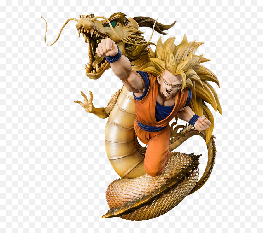 Dragon Ball Z Super Saiyan 3 Goku - Figuarts Zero Goku Dragon Fist Png,Shenron Icon