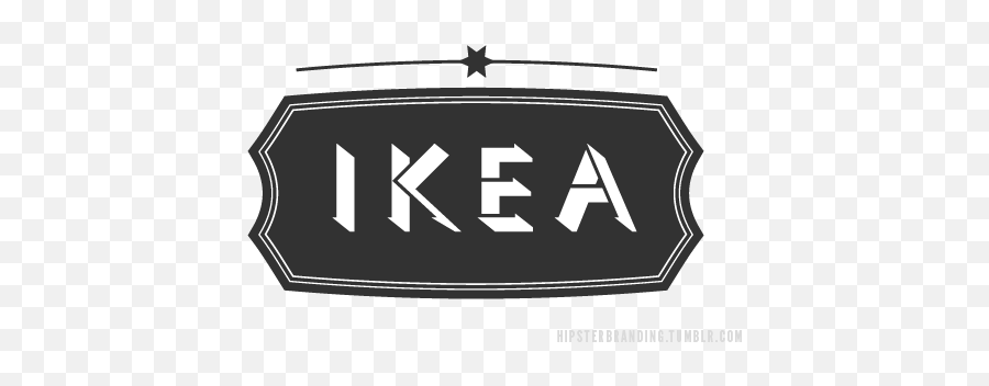 Hipster Branding - Hipster Png,Ikea Logo Png