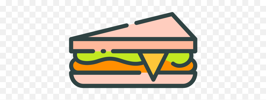 Sandwich - Free Food Icons Sandwich Icon Png,Sandwich Icon