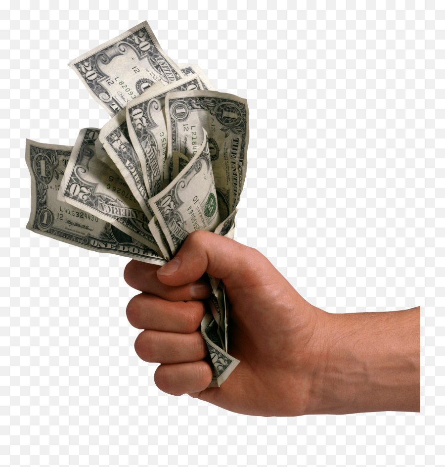 Hand Holding Money Png Transparent - Money Transparent Background,Hand Holding Png