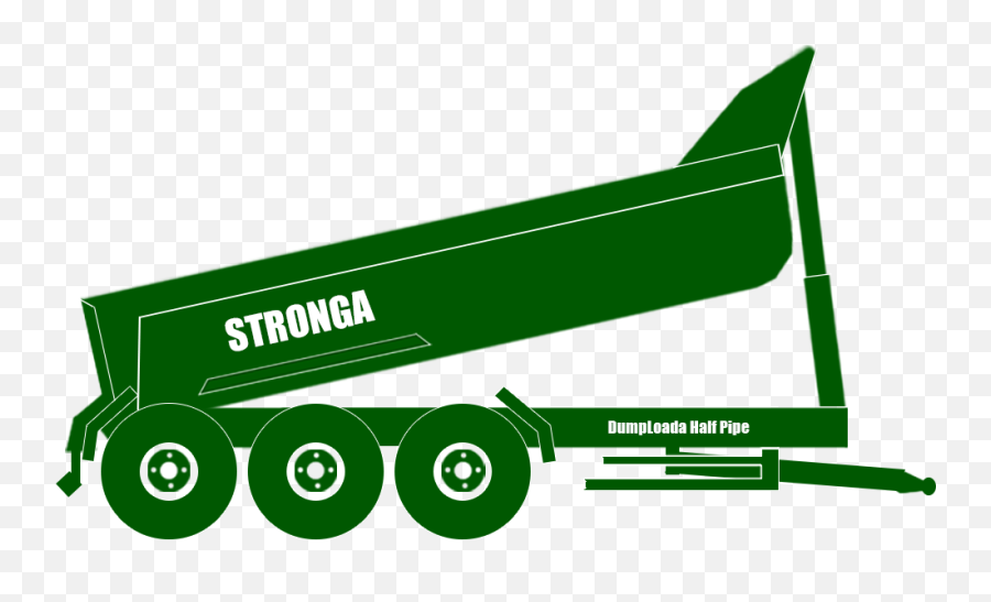 Half Pipe Dump Trailers Dumploada Hp Stronga Transport - Dump Trailer Icon Png,Trailer Icon Png