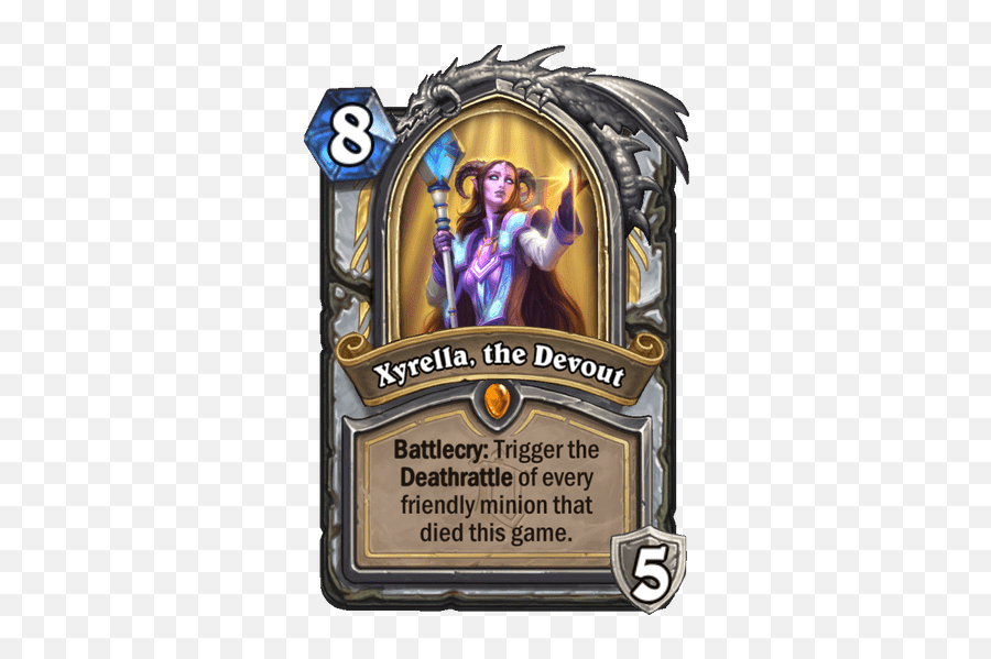 Qu0026a About The Newest Expansion From Hearthstone Developers - Xyrella The Devout Png,Minion Icon Pack
