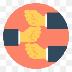 Free Icon Teamwork - Fist png