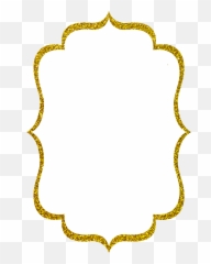 Gold Glitter Border Png Transparent