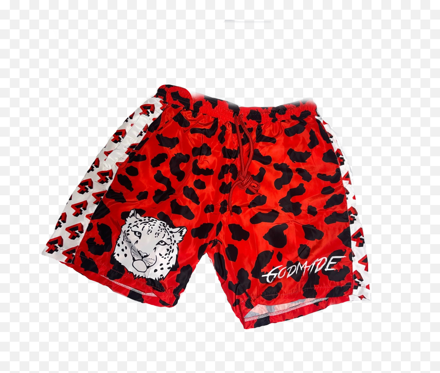 Red G White Snow Leopard Print Mysite - Boardshorts Png,Snow Leopard Icon