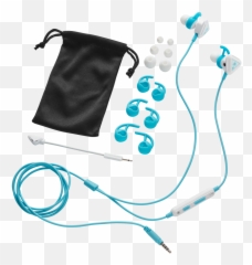 Battle Buds In - Ear Gaming Headset WhiteTeal Atlas Edge Turtle Beach png