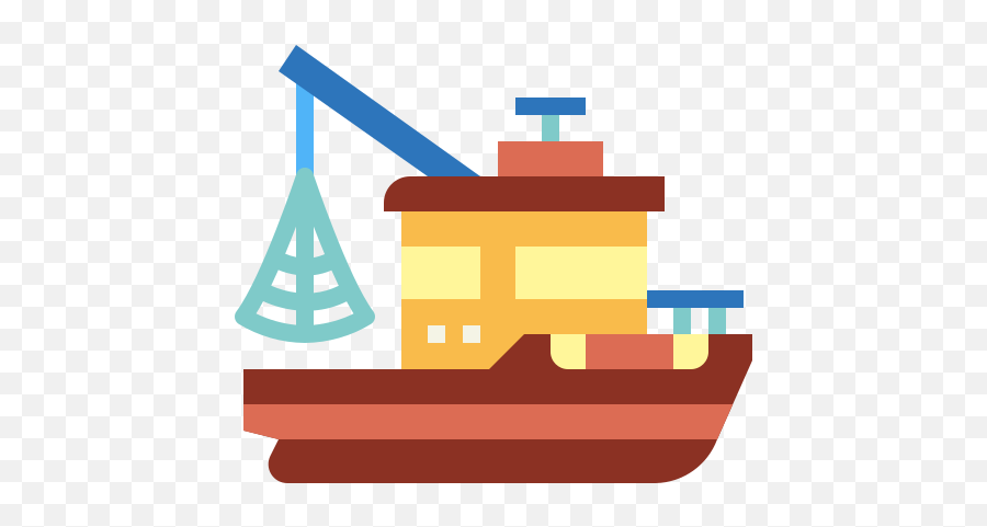 Fishing Boat - Free Transport Icons Fishing Boat Icon Png,Boat Icon Png