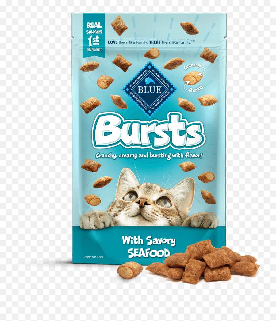 Blue Bursts Cat Treats Buffalo - Blue Buffalo Bursts Cat Treats Png,Cat Icon Meaning