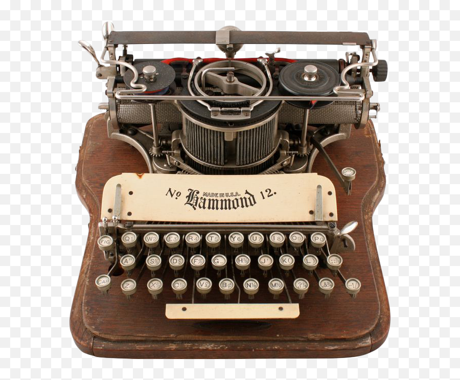 Download Free Antique Portable Typewriter Hq Icon - Hammond Multiplex Typewriter Png,Typewriter Icon Png