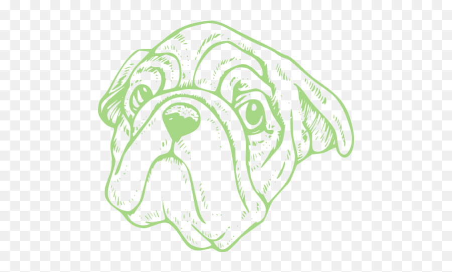 Guacamole Green Dog Icon - Free Guacamole Green Dog Icons Bulldog Png,Bulldog Icon
