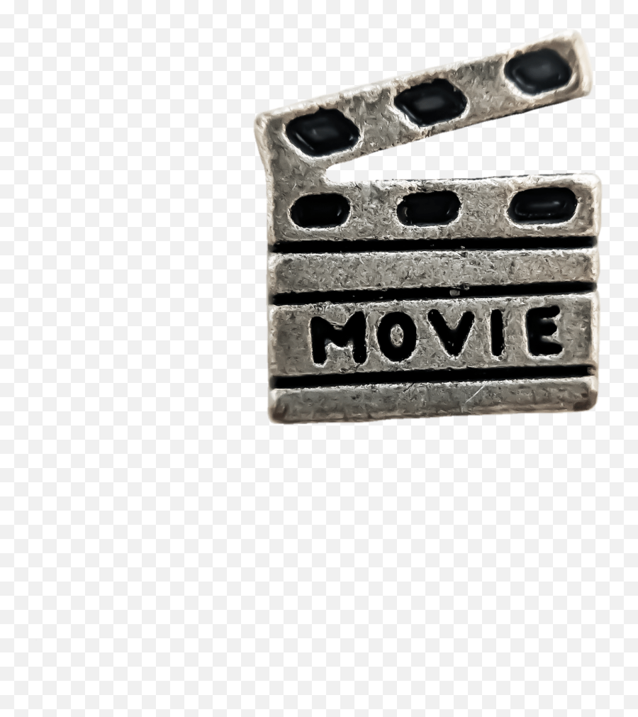 Movie Clapper Charm - Emblem Png,Movie Clapper Png