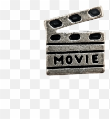 Movie Clapper Charm - Emblem png