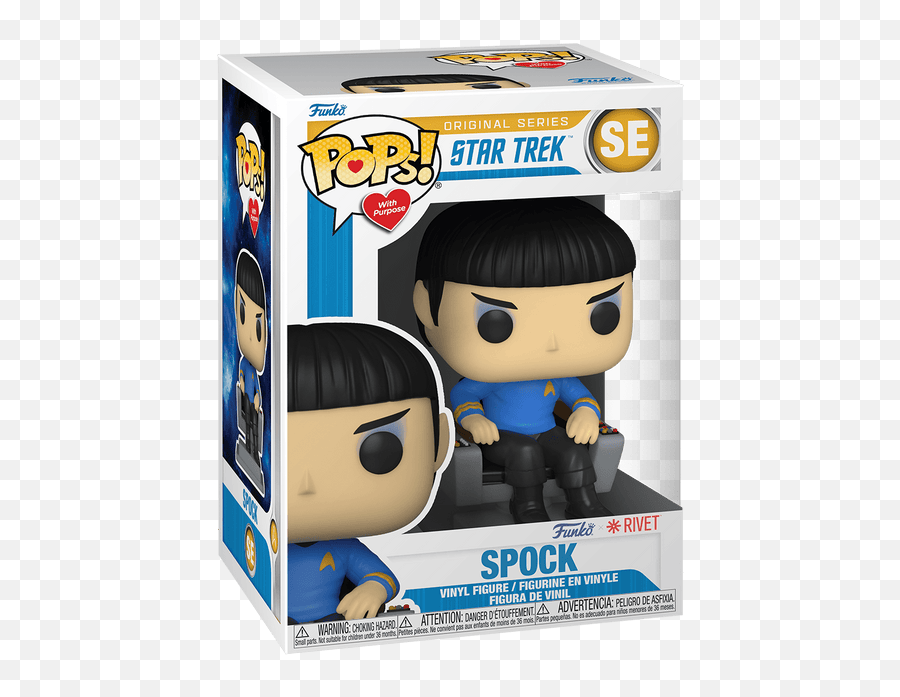 Pop Tv Pwp Youthtrust - Spock In Chair Spock In Chair Funko Pop Png,Spock Icon