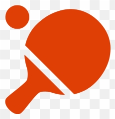 Soylent Red Ping Pong Icon - Free soylent icons Ping Pong Racket Vector png