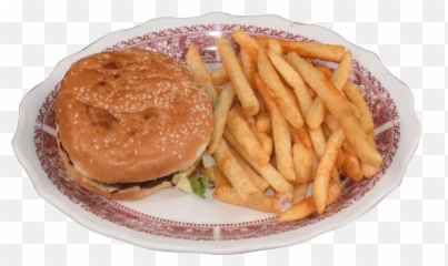 Regular Burger - French Fries Png,Hamburguesa Png