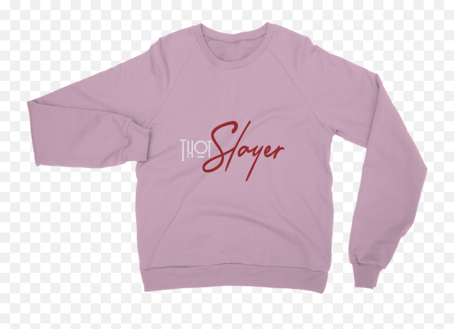 Thot Slayer Sweatshirt - Crew Neck Png,Thot Png