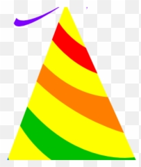 Download Party Hat Clipart - Flag png
