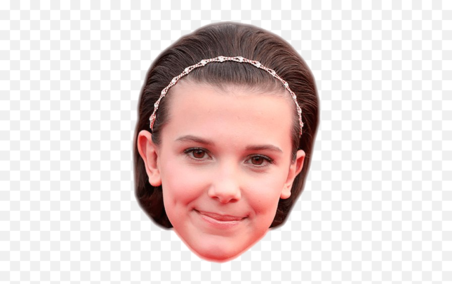 Download Free Png Millie Bobby Brown Image Hd - Dlpngcom Millie Bobby Brown Face Cut Out,Head Png