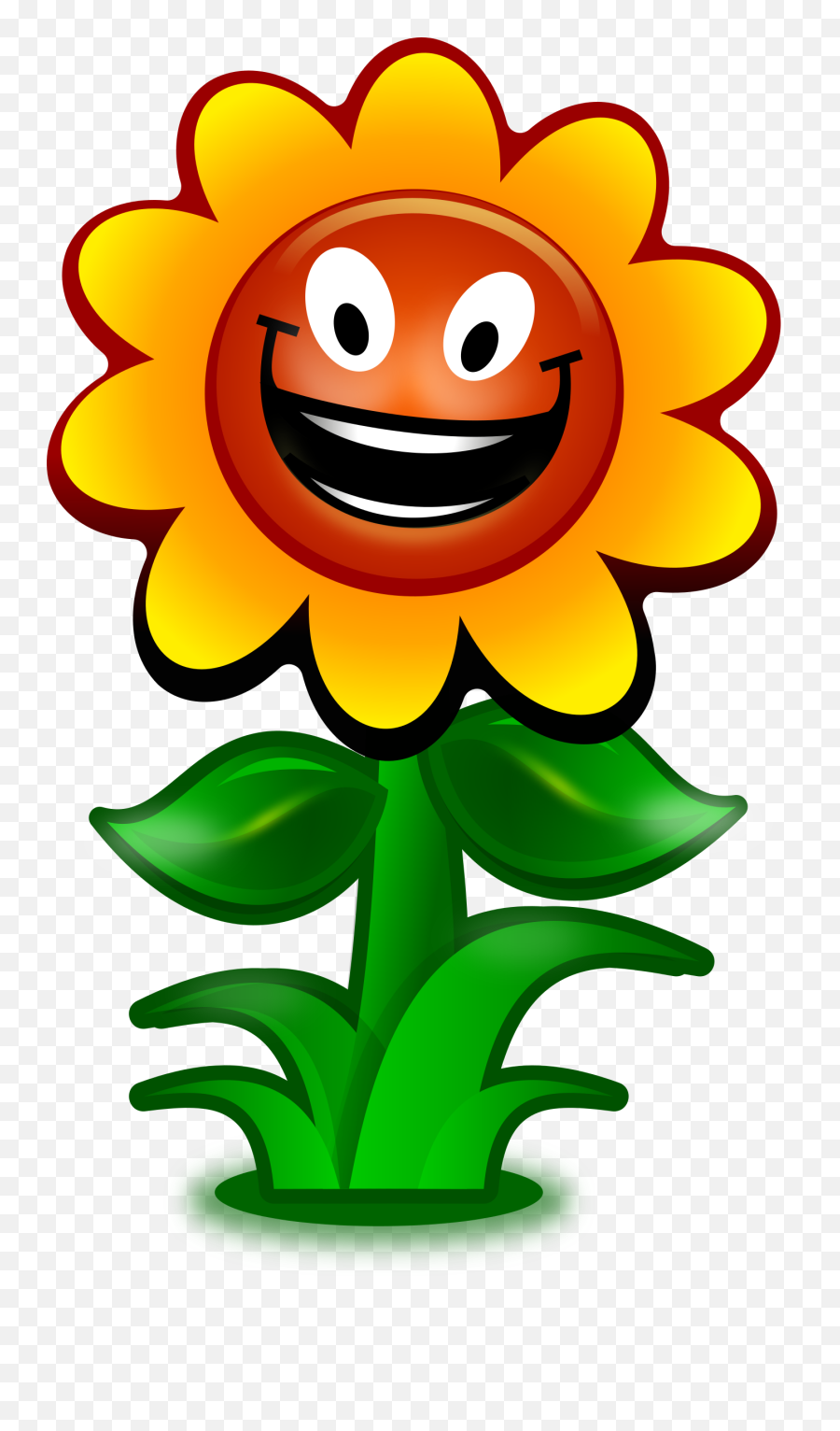 Sunflower Free School Cliparts - Wikiclipart Sunflowers Cliparts Png,School Clipart Png