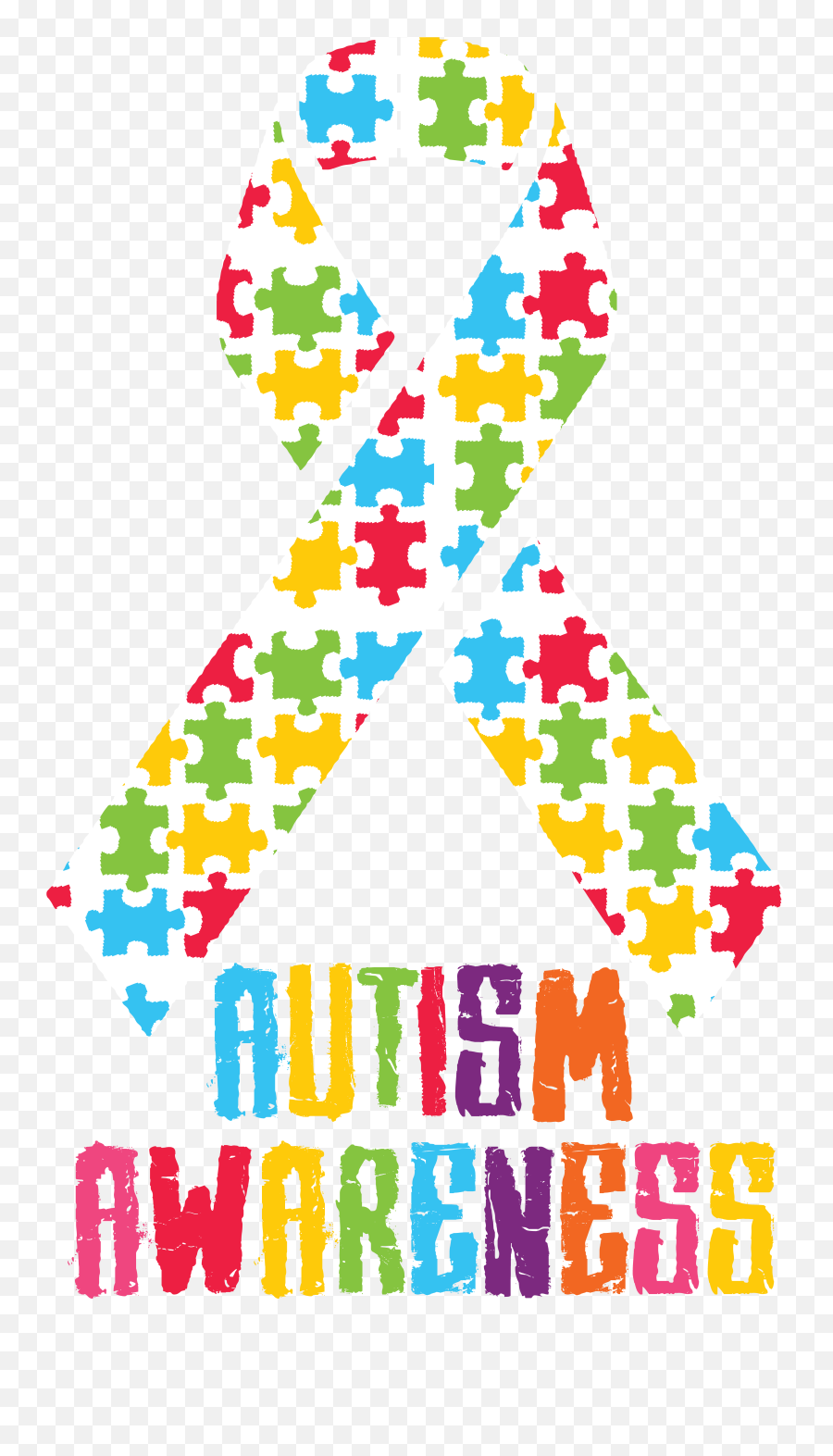 Download Autism Awareness Ribbon - Autism Awareness Transparent Background Png,Awareness Ribbon Png