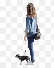 Download Free - Side View People Walking Png