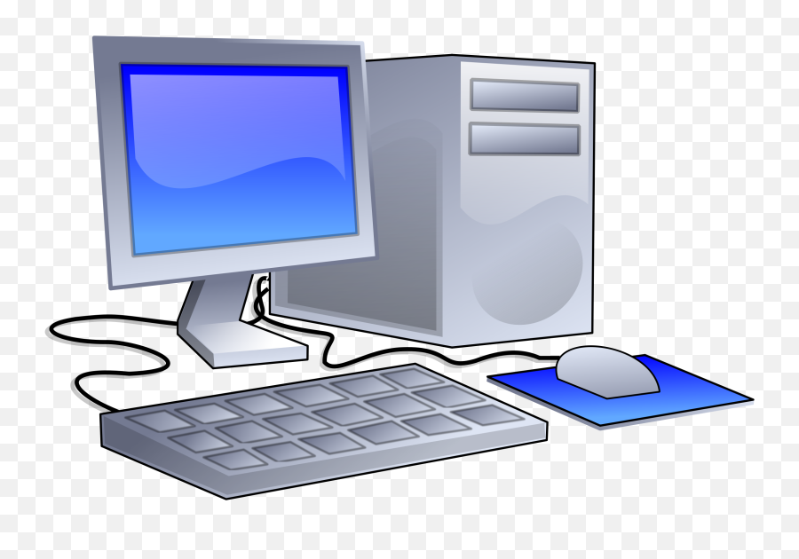 Library Of Image Computer Png Files Clipart Art 2019 - Computer Clipart Transparent Background,Personal Computer Png