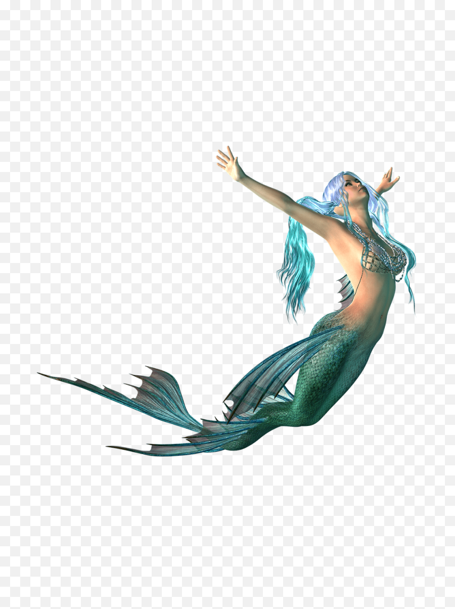 Mermaid Transparent Background - Mermaid Transparent Png,Mermaid Transparent Background