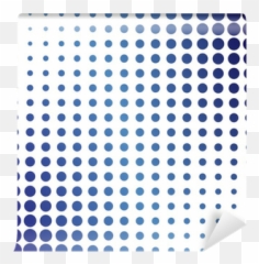 Blue Halftone Dots Self - Adhesive Wall Mural U2022 Pixers We Live To Change Momo R3000 Png,Comic Dots Png