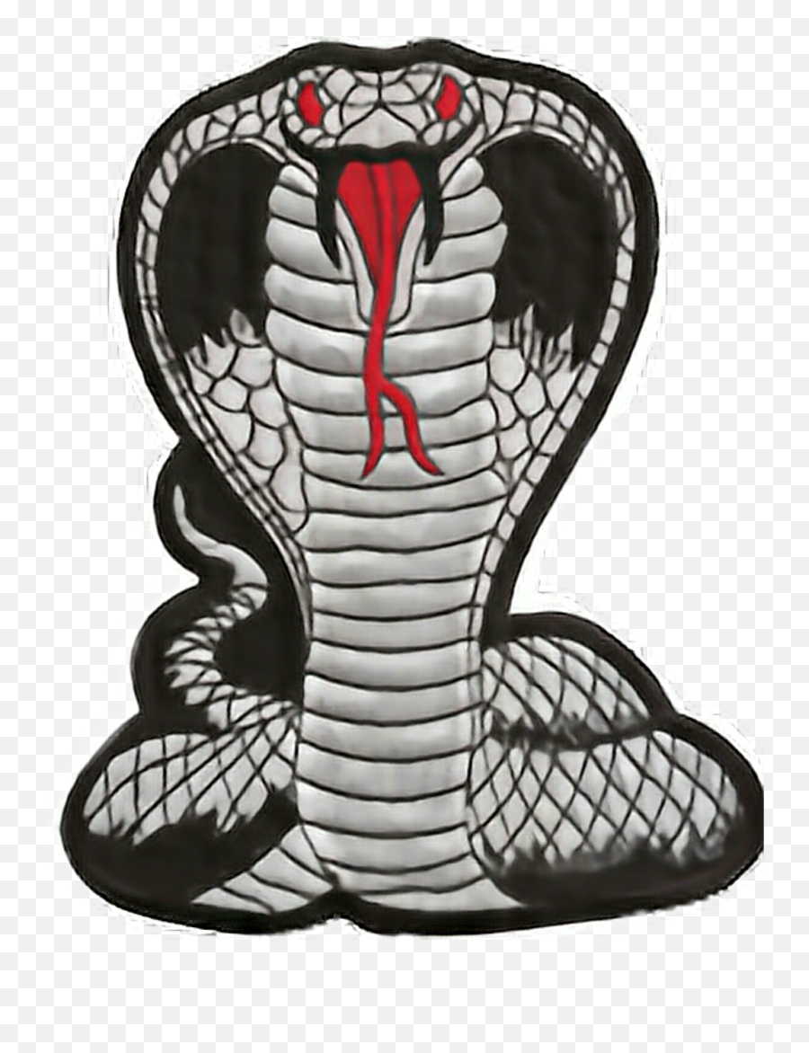 Cobra Patch Transparent Png - King Cobra Black And White,King Cobra Png
