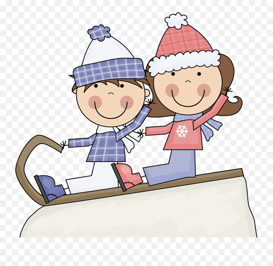 Kids Playing In Snow Clipart Clip Art - Kids Playing In Snow Clip Art Png,Snow Clipart Png